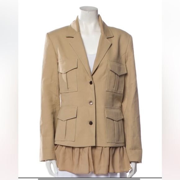Nicole Miller blazer with ruffle embellishment - Picture 1 of 6